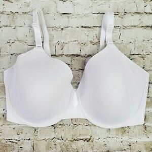 Warner's Blissful Benefits Full Coverage Full Figure Underwire Bra Womens 38DD/E
